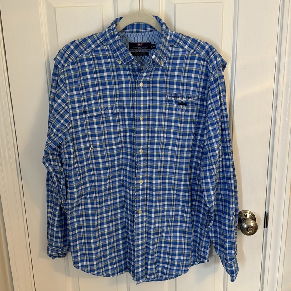 Vineyard Vines Men's Fishing Shirt | Size M